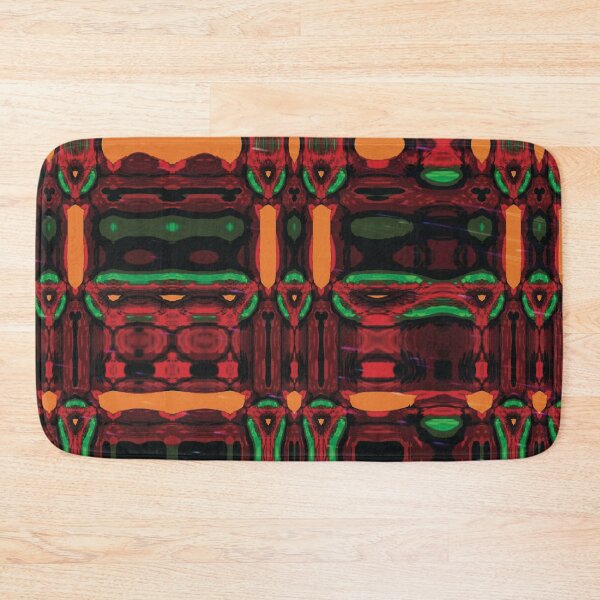 Item preview, Fuego Rojo Psychedelic Boho Pattern designed and sold by LJWDesigns.