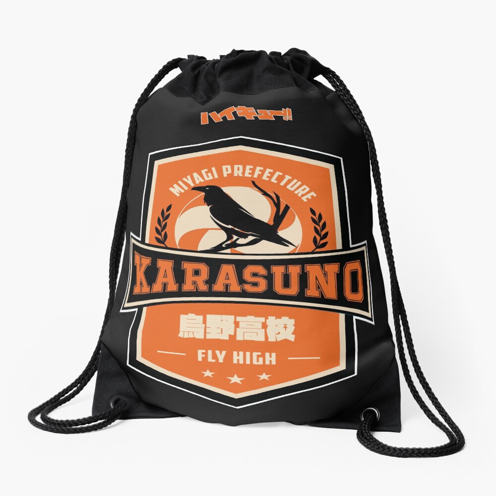 HAIKYUU: TEAM KARASUNO Drawstring Bag
