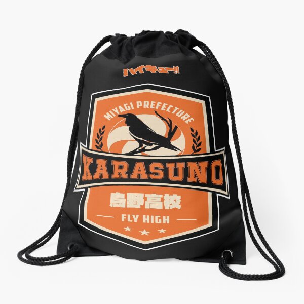 HAIKYUU: TEAM KARASUNO Drawstring Bag