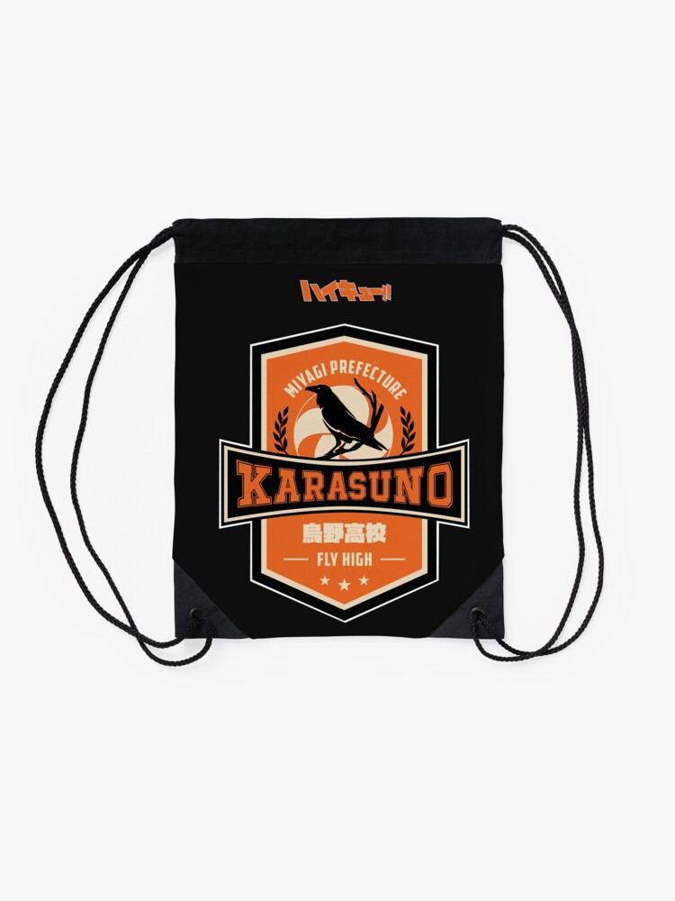 Alternate view of HAIKYUU: TEAM KARASUNO Drawstring Bag