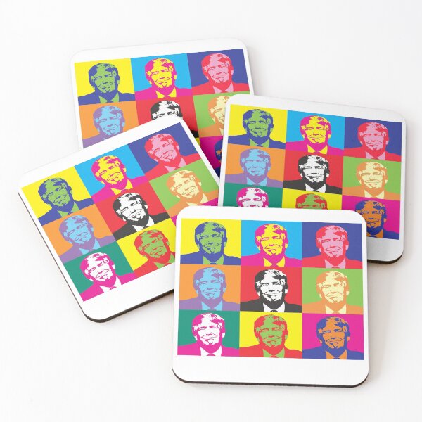 Item preview, President Trump In Multicolored Art Designs designed and sold by webpatty.
