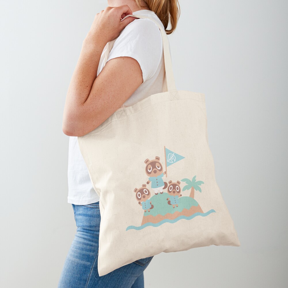 Tanuki Crossing Animals Island Tote Bag