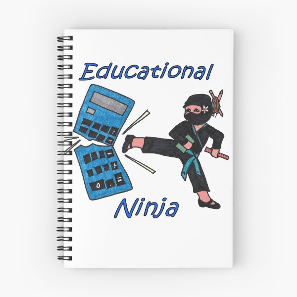 Item preview, Calculating Educational Ninja designed and sold by kudzookeeper.
