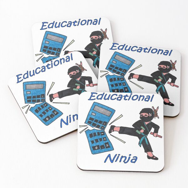 Item preview, Calculating Educational Ninja designed and sold by kudzookeeper.
