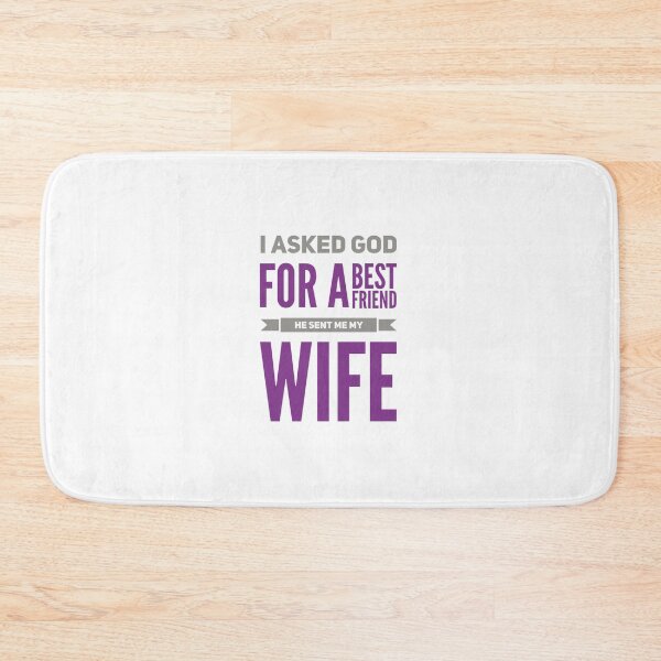 Item preview, God Sent Me My Wife designed and sold by juvajay.