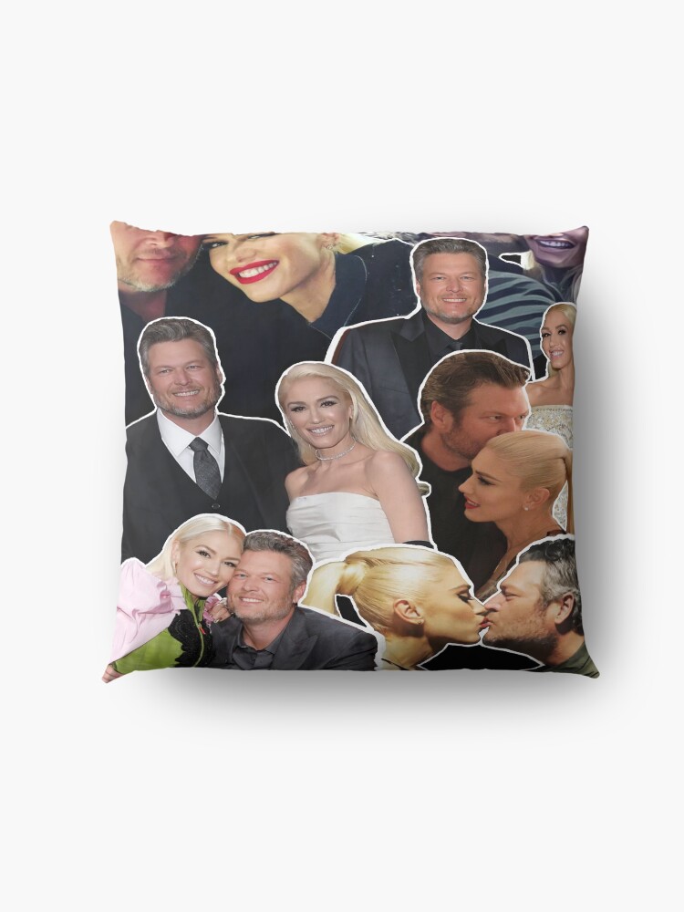 Alternate view of Blake Sheldon Gwen Stefani Couple Love Voice Floor Pillow