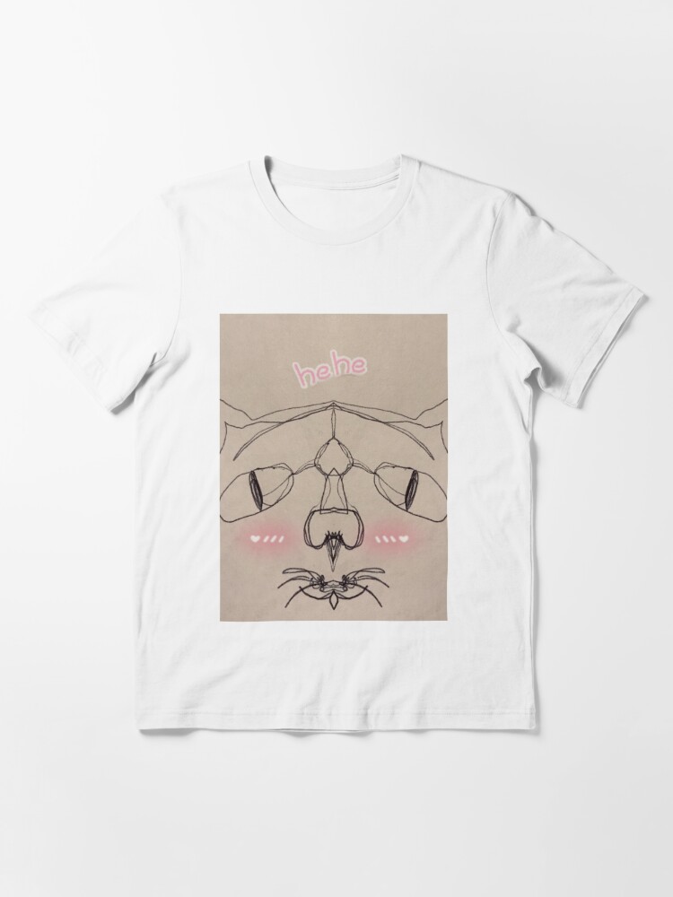 hehe cat Essential T-Shirt for Sale by shannyyyy