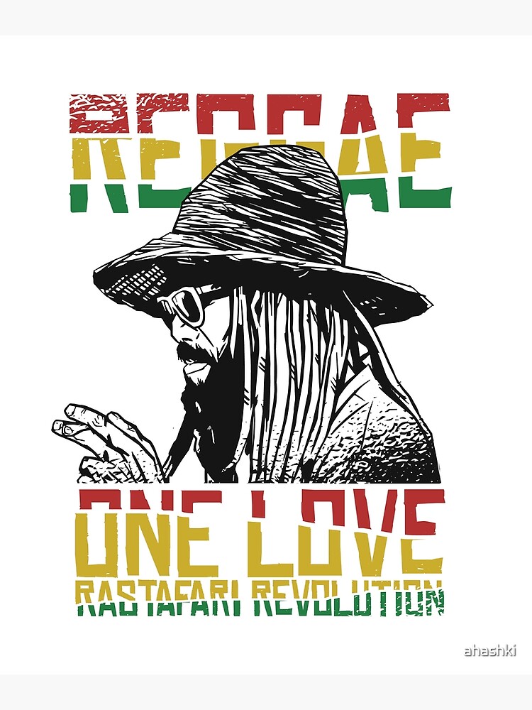 Tarjetas De Felicitacion Reggae Un Amor De Ahashki Redbubble