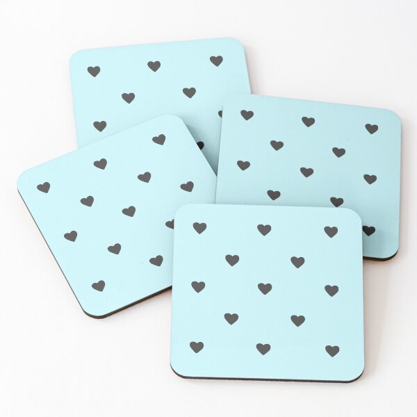 Item preview, Blue Pastel Hearts designed and sold by passionatelyem.