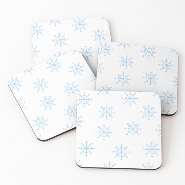 Item preview, Blue Snowflakes designed and sold by passionatelyem.