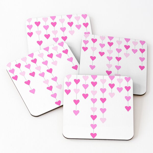 Item preview, Many Pinks Heart Strings designed and sold by passionatelyem.