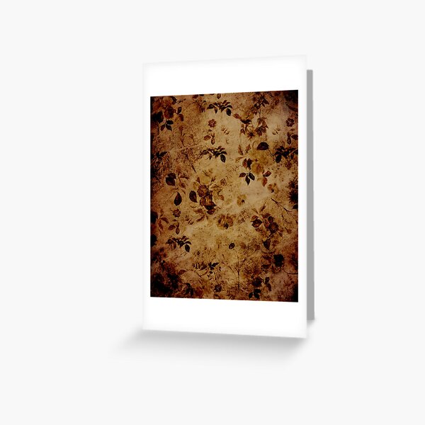 Item preview, Distressed Floral Leather designed and sold by Amy Olsen.
