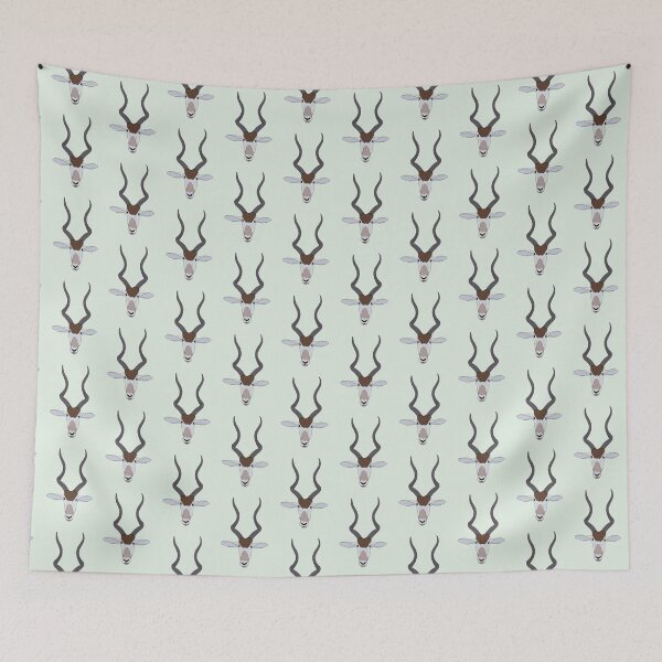 Item preview, Addax Head designed and sold by stickerstone.