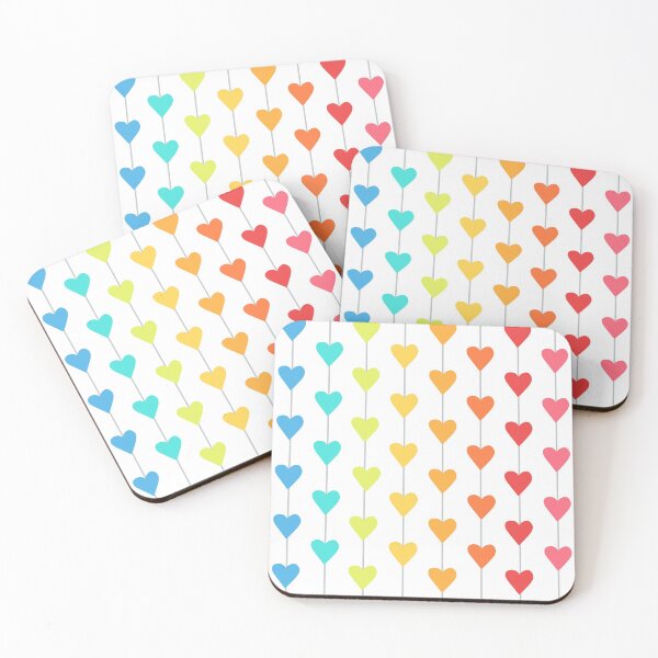 Item preview, Rainbow Full Heart Strings designed and sold by passionatelyem.