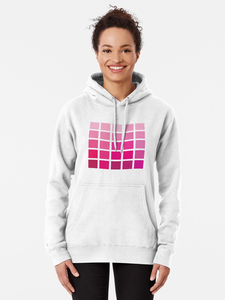 Pink Colour Palette Pullover Hoodie for Sale by passionatelyem Redbubble