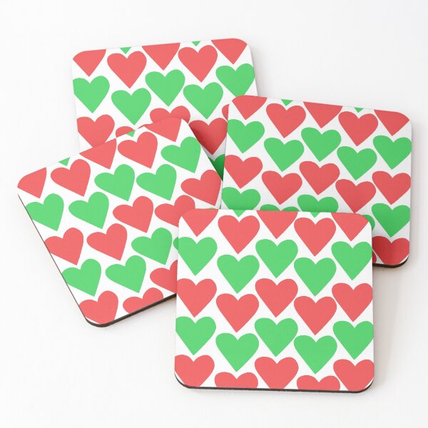 Item preview, Christmas Love Hearts designed and sold by passionatelyem.