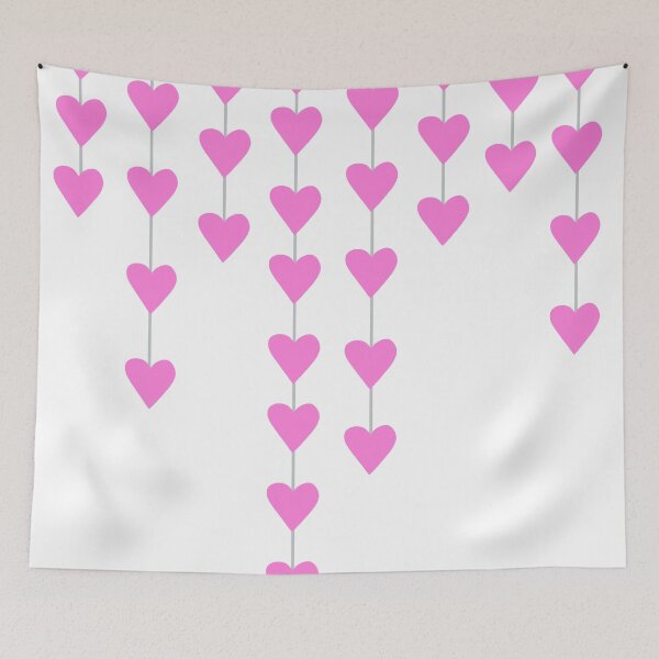Item preview, Pink Heart Strings designed and sold by passionatelyem.