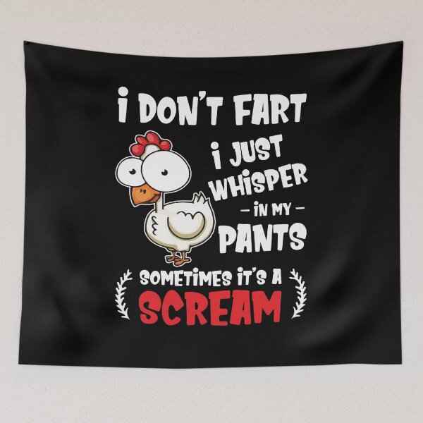 Item preview, I Don't Fart I Whisper In My Pants - Farting Chicken Lover Gift designed and sold by Dressed For  Duty.