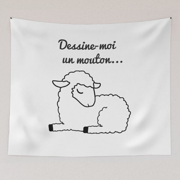 Item preview, Cute, T-shirt, Draw me a sheep, sheep, gift, gift, birthday, love designed and sold by Fiesta1000.