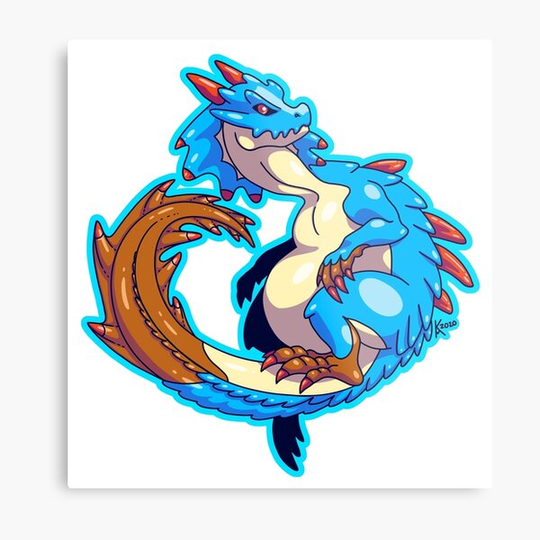 Lagiacrus Metal Print