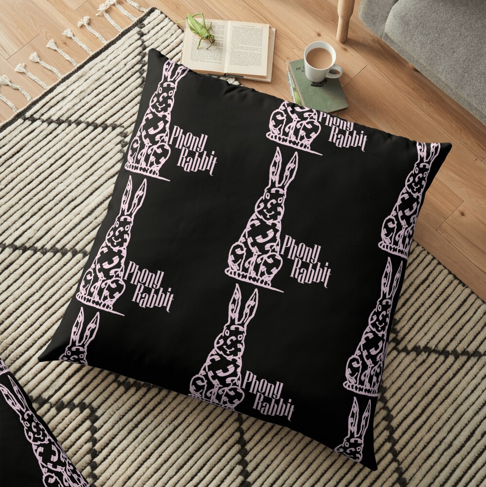 Phony Rabbit Floor Pillow