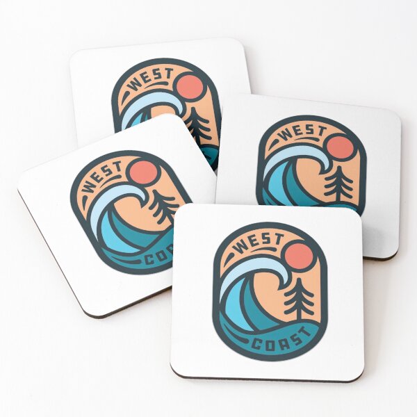 Item preview, West Coast designed and sold by stickerdesignss.