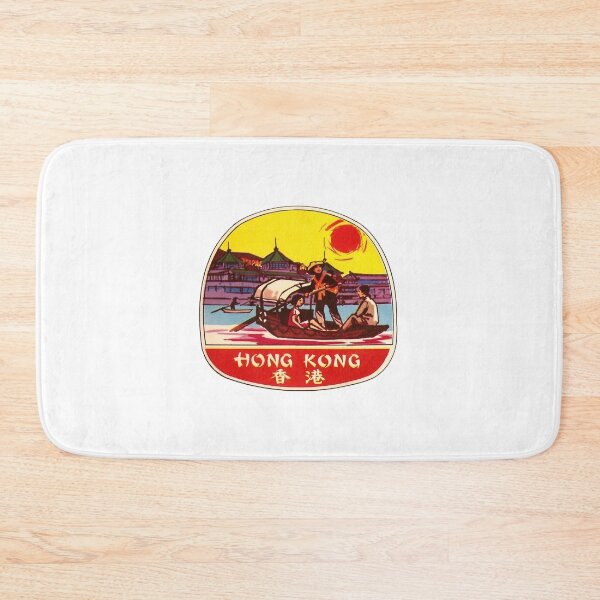 Item preview, Hong Kong Vintage Travel Decal designed and sold by hilda74.