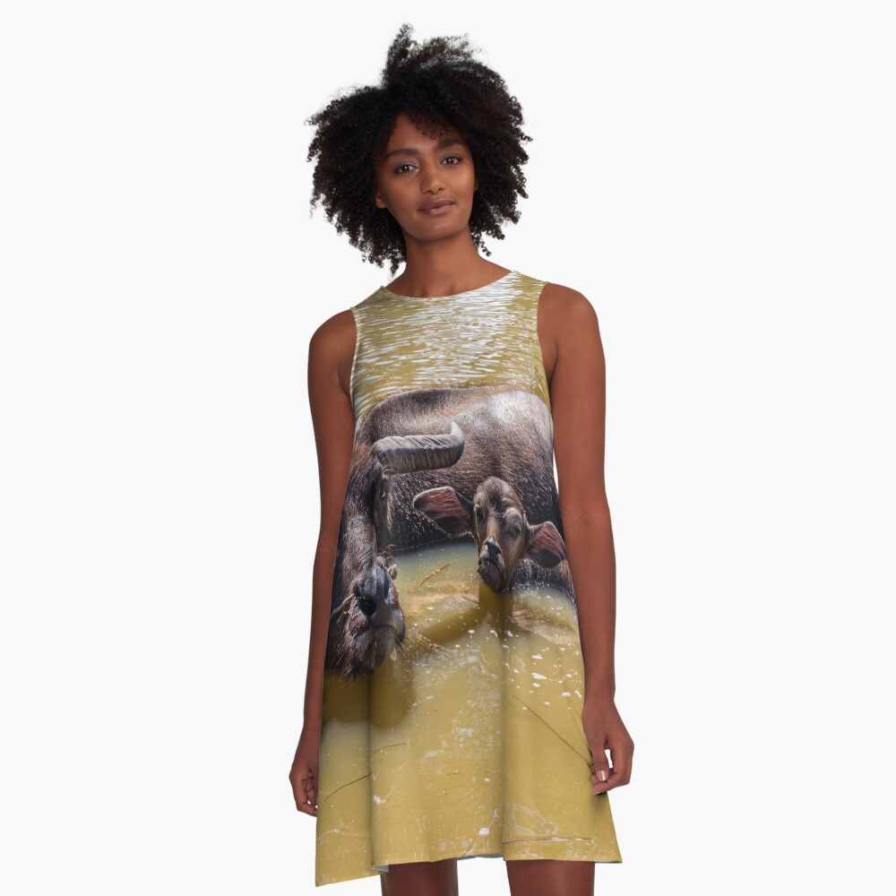Item preview, A-Line Dress designed and sold by darren-j-mcleod.