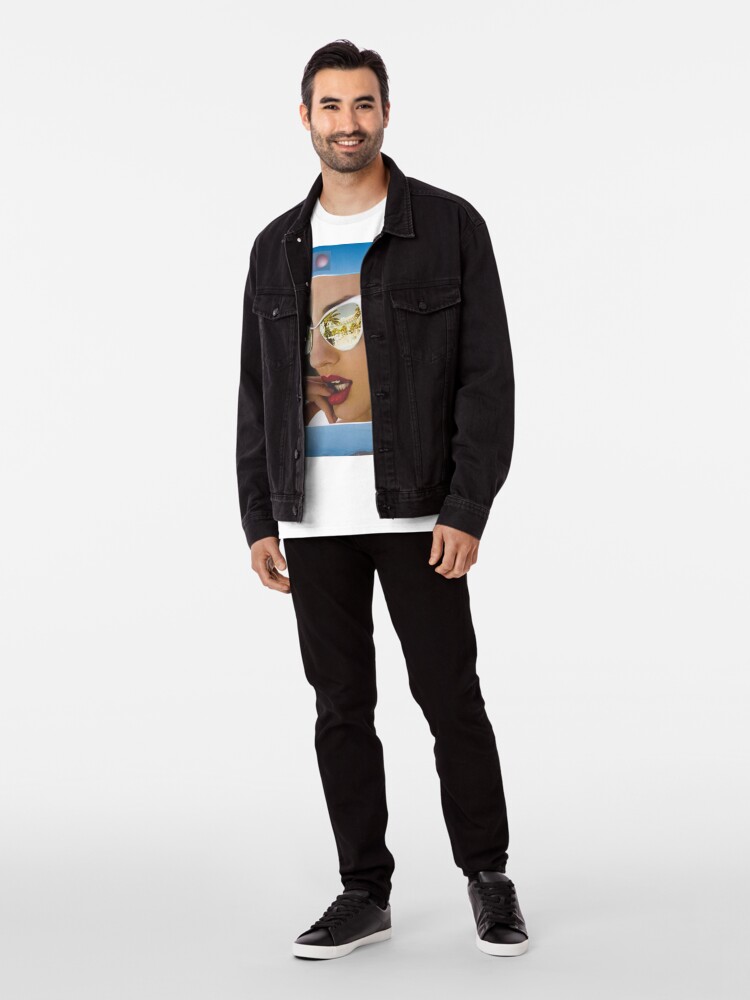 Alternate view of Neon95 - Paradise Simulator Album Cover Art Premium T-Shirt