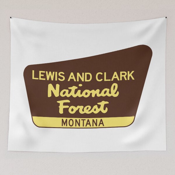 Item preview, Lewis And Clark National Forest Montana Sign designed and sold by DESTINATIONS DECAL.