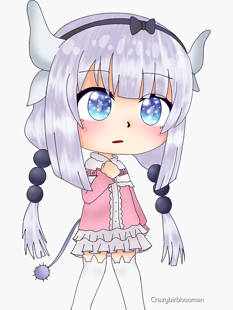 Sticker Kanna Kamui Gacha Life Modifier Par Crazybirbhooman