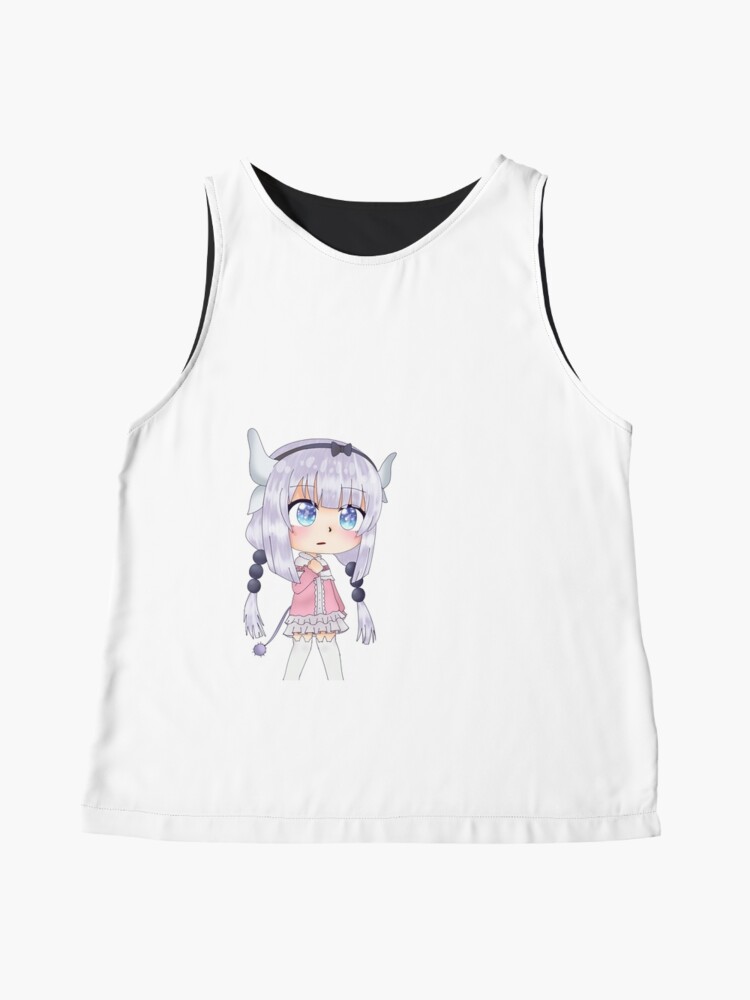 Kanna Kamui Gacha Life Edit Sleeveless Top By Crazybirbhooman