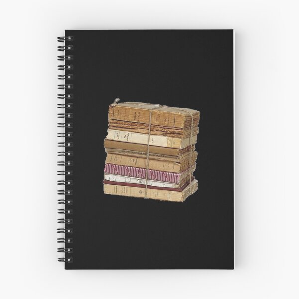 Item preview, Old books stacked and strung together designed and sold by reclaiming.