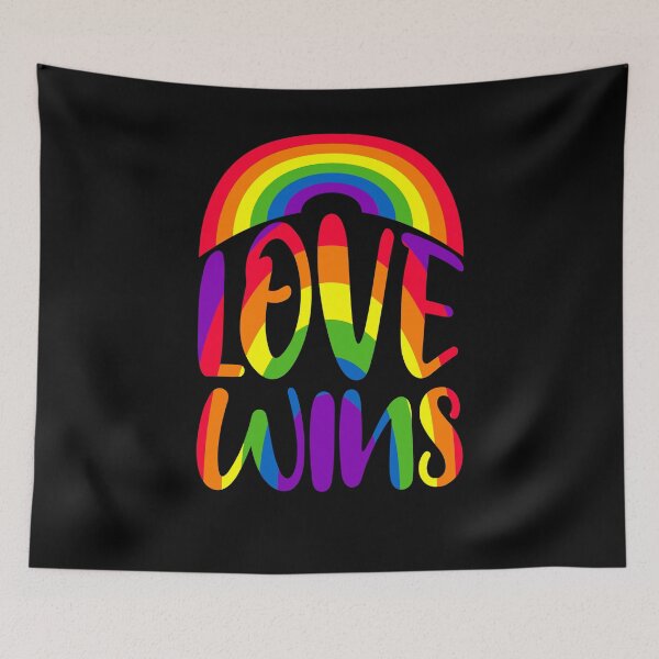 Item preview, Love wins designed and sold by Weilichesmag.