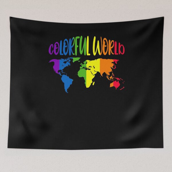 Item preview, The world is colorful designed and sold by Weilichesmag.