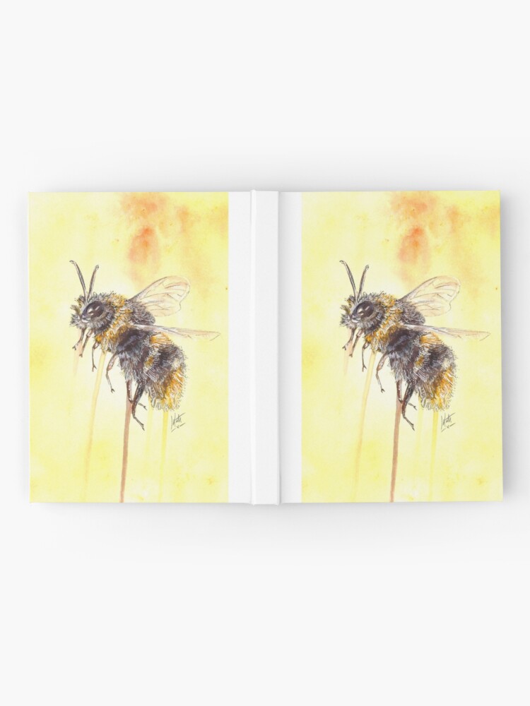 Watercolor Bumble Bee Wrapping Paper by IvaW