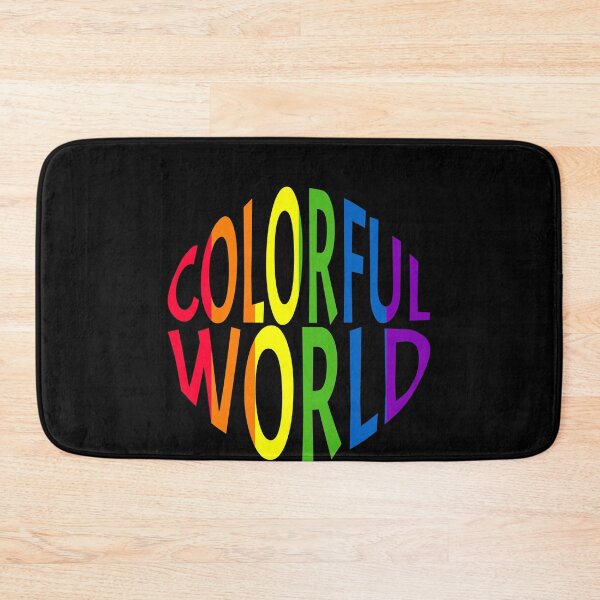 Item preview, The world is colorful designed and sold by Weilichesmag.