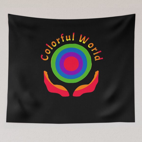 Item preview, The world is colorful designed and sold by Weilichesmag.