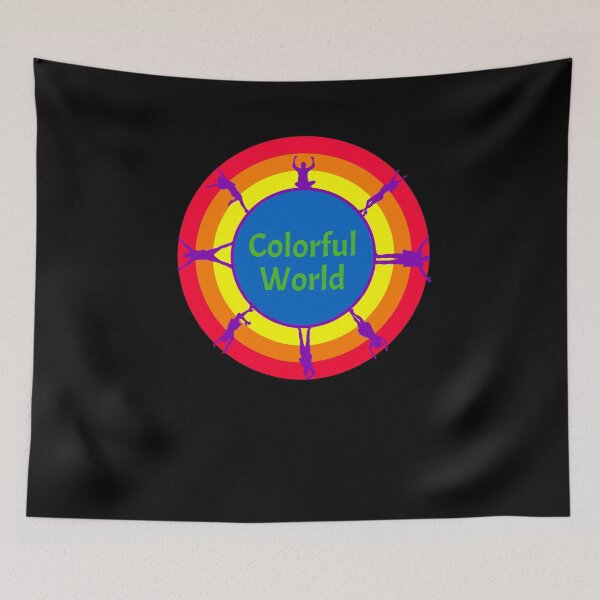 Item preview, The world is colorful designed and sold by Weilichesmag.