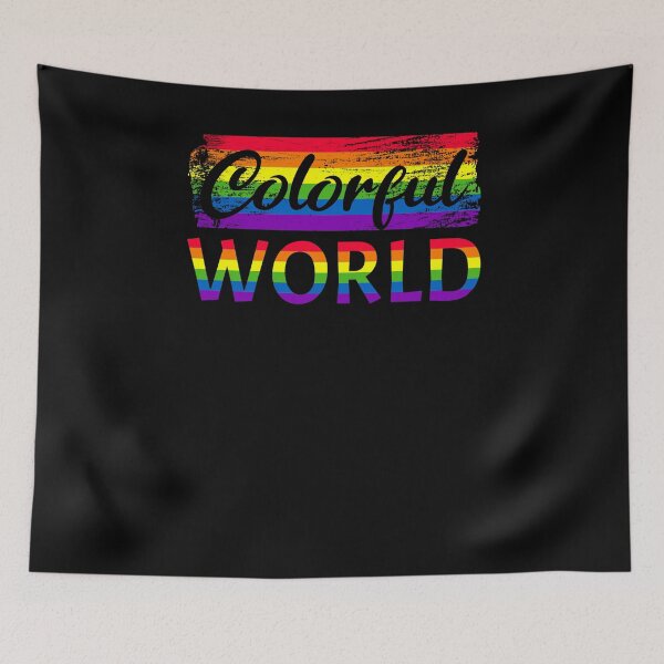 Item preview, The world is colorful designed and sold by Weilichesmag.