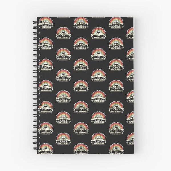 Item preview, Waterskiing print. A Girl Who Loves Sunshine And Waterskiing graphic designed and sold by PackAPunch.