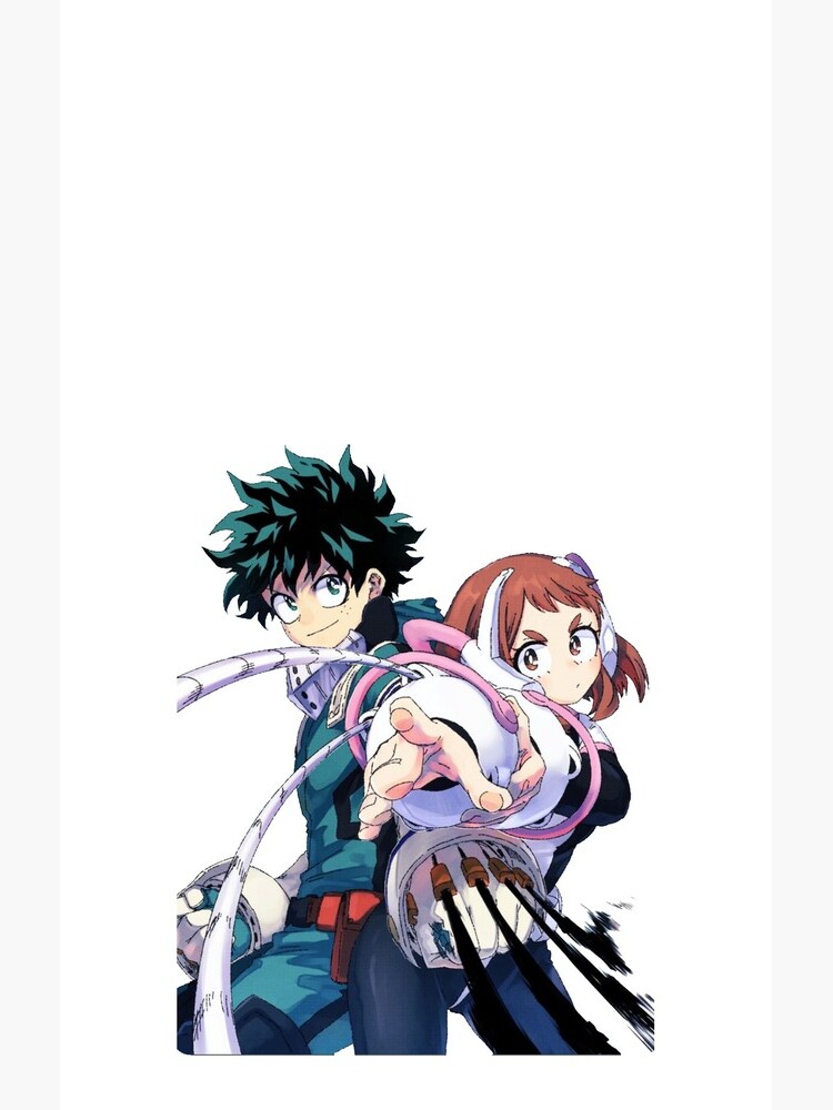 Deku and Ochako by TnG-Crafts