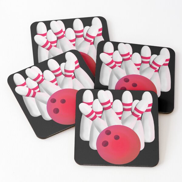 Item preview, Red Bowling Ball Strike designed and sold by piedaydesigns.