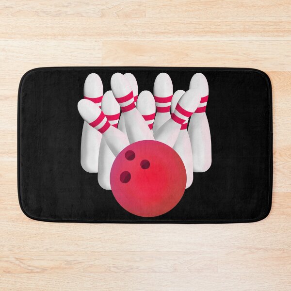 Item preview, Red Bowling Ball Strike designed and sold by piedaydesigns.