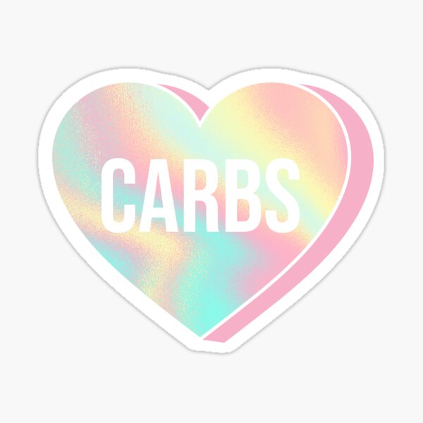 Item preview, carbs candy heart designed and sold by delaneyylauren.
