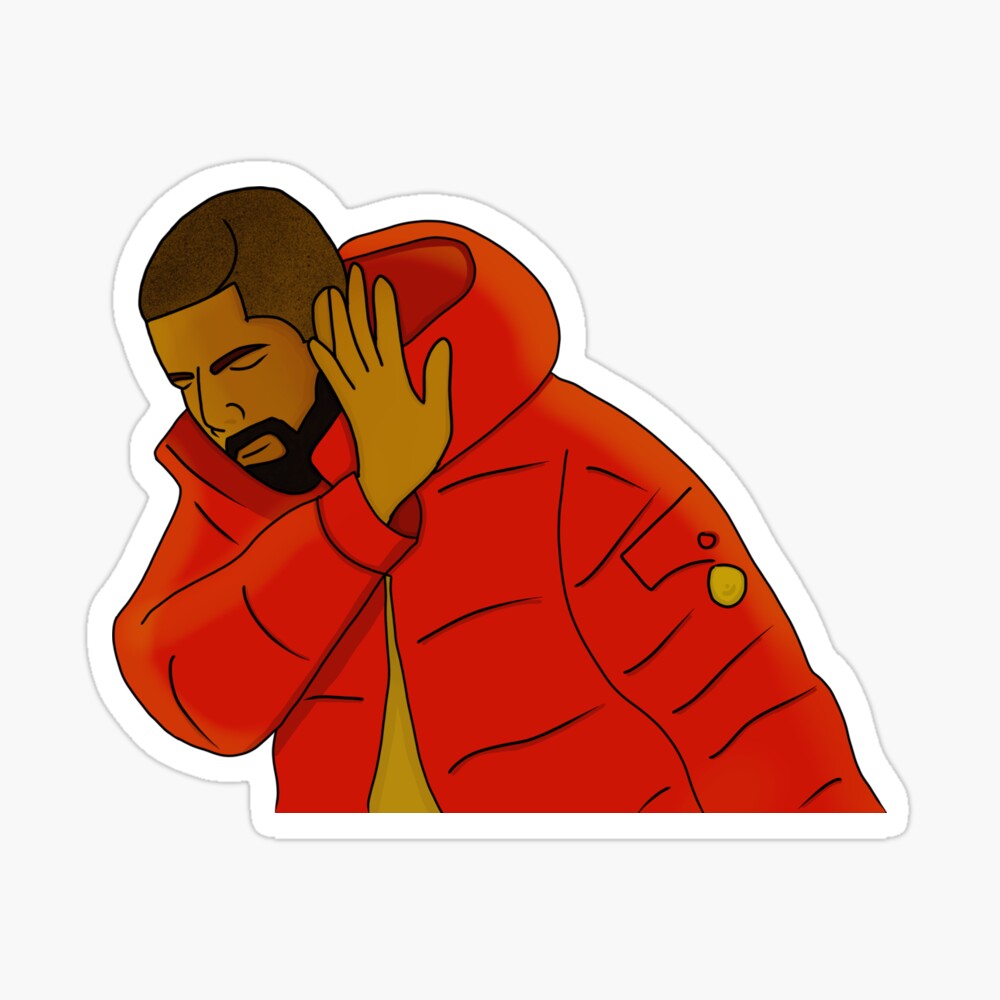 Drake Hotline Bling Meme Greeting Card By Unusualshops Redbubble