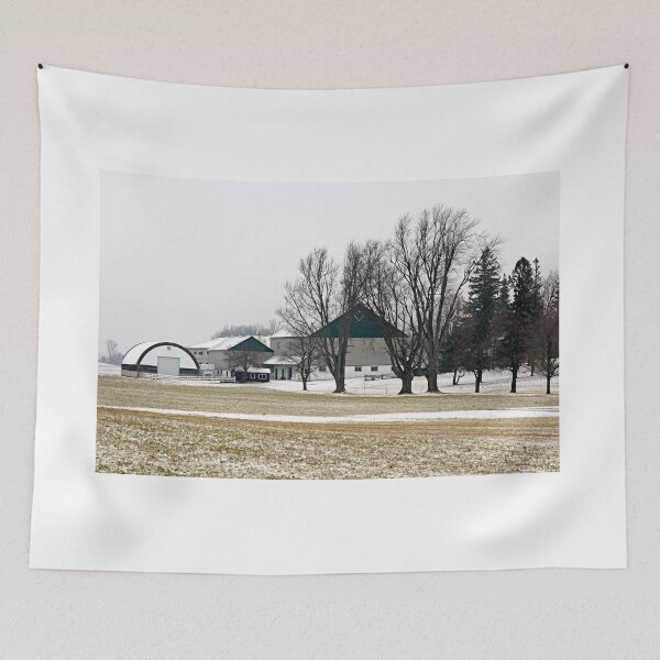 Item preview, The Farm In Winter designed and sold by Deb Oppermann.
