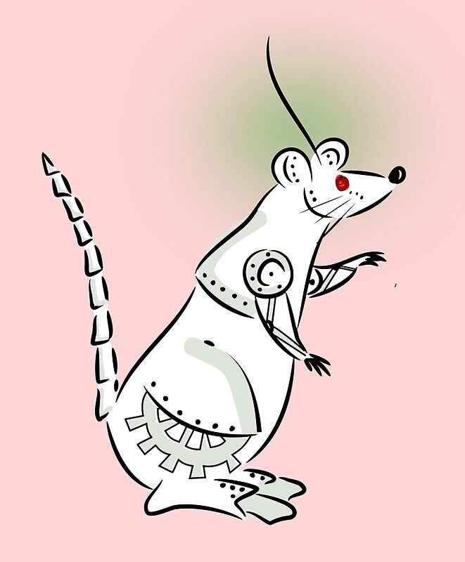 “Cyber rat” by neurochart | Redbubble
