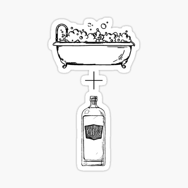 Phish Bathtub Gin Stickers | Redbubble