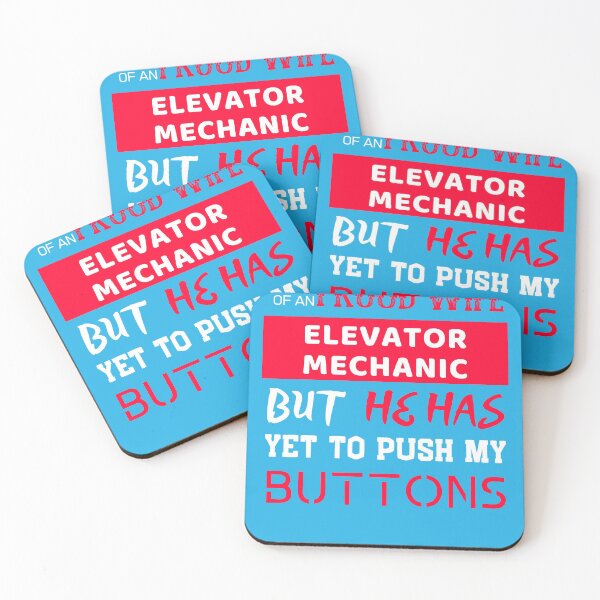 Item preview, I am the proud wife of an Elevator Mechanic but he has yet to push my buttons designed and sold by HappySchnapper.